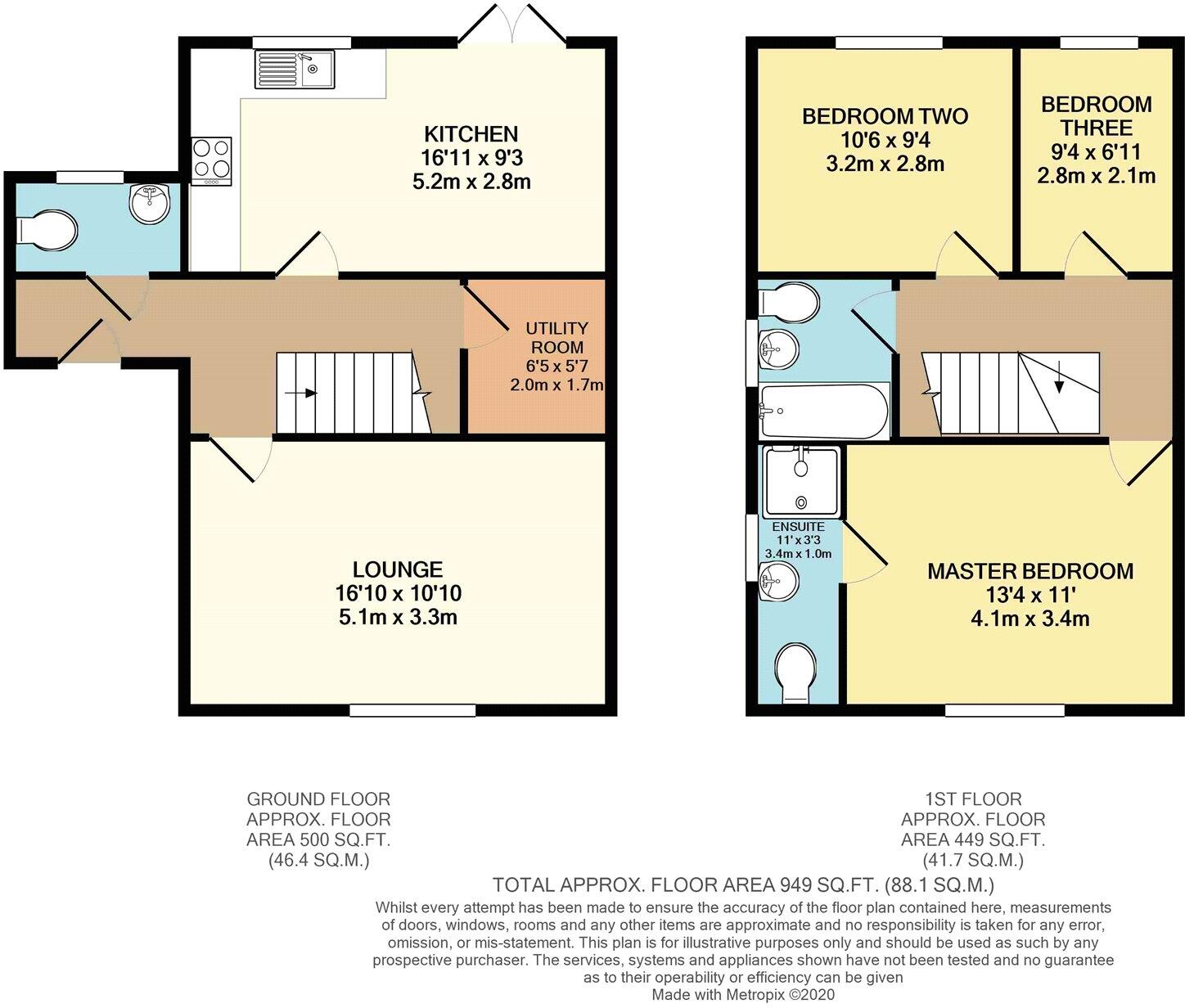 The Street, Beck Row, Bury St. Edmunds, Suffolk, IP28 floorplan