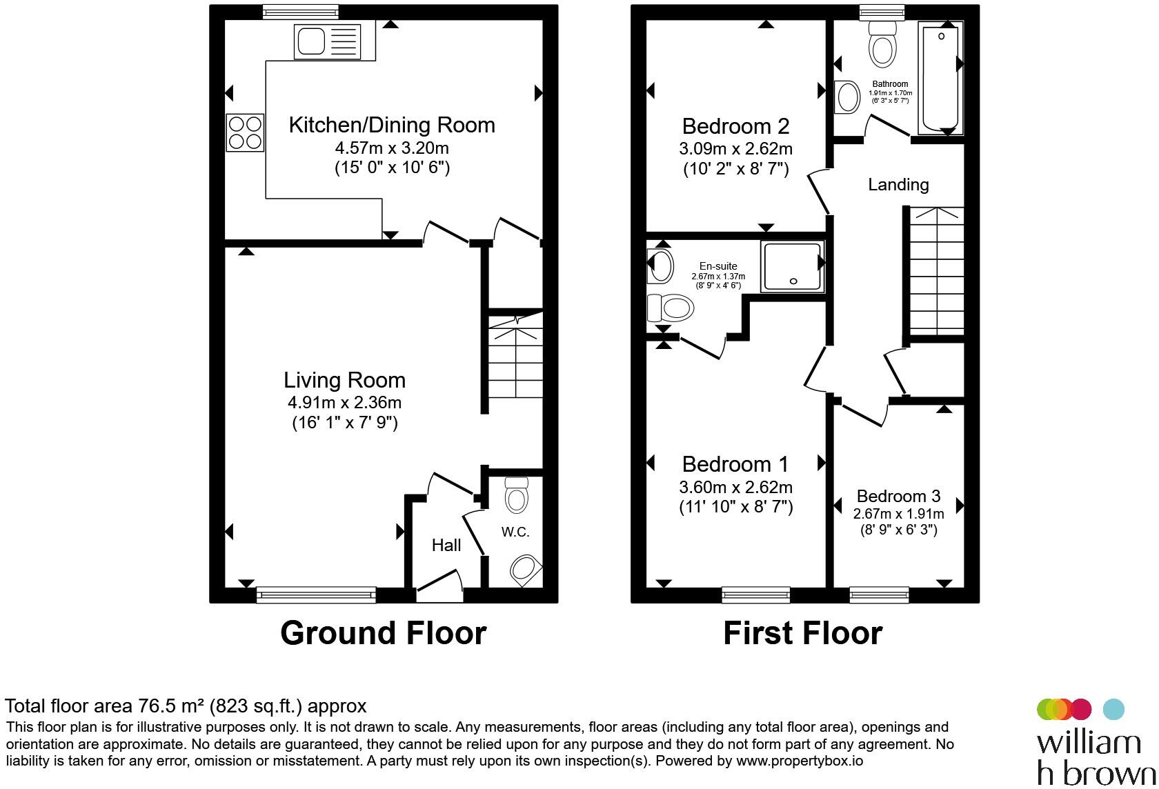 Paddock Rise, East Ardsley, Wakefield floorplan