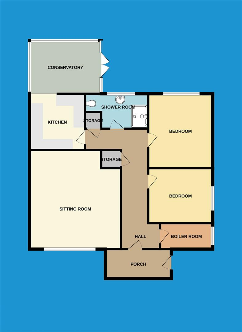 Hannaford Road, Lifton floorplan