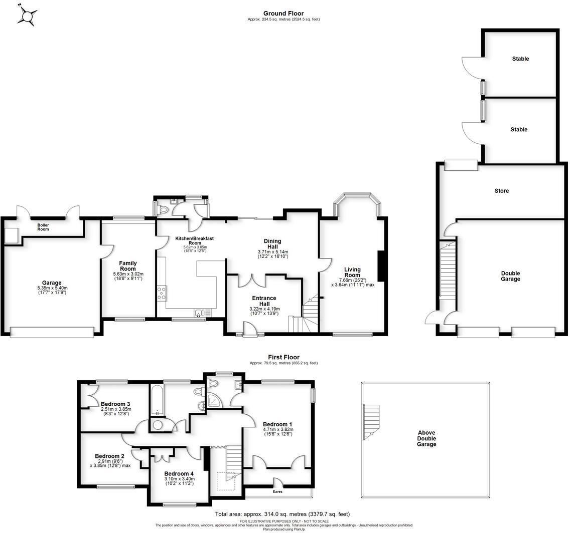 The Grovells, Little Gaddesden floorplan