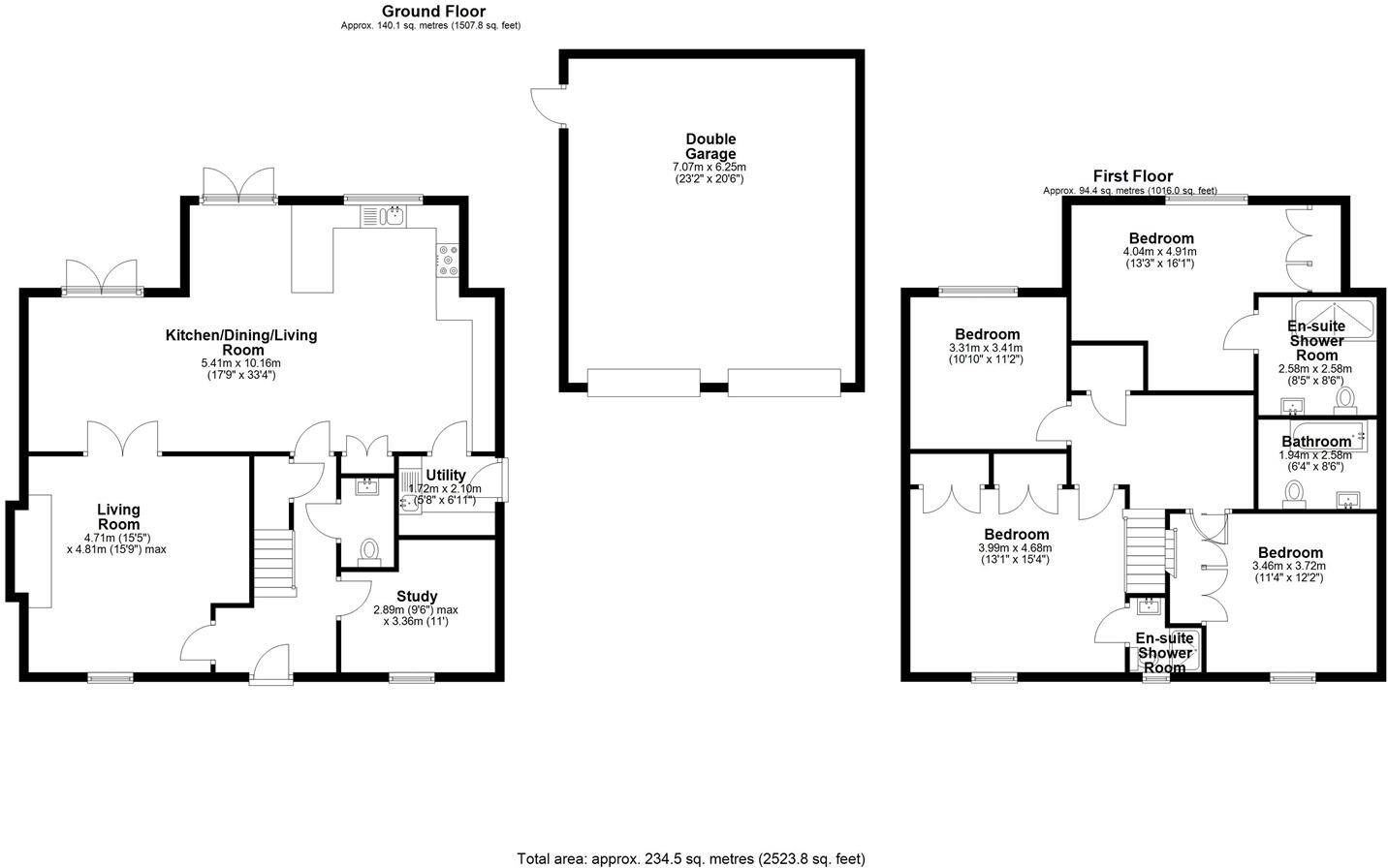 Hornbeam Road, Saxmundham floorplan
