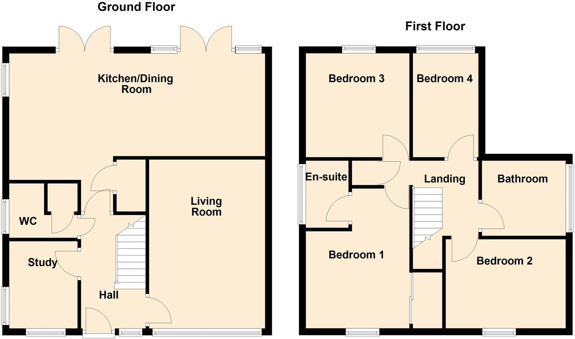 Beeby Way, Broughton, CH4 floorplan