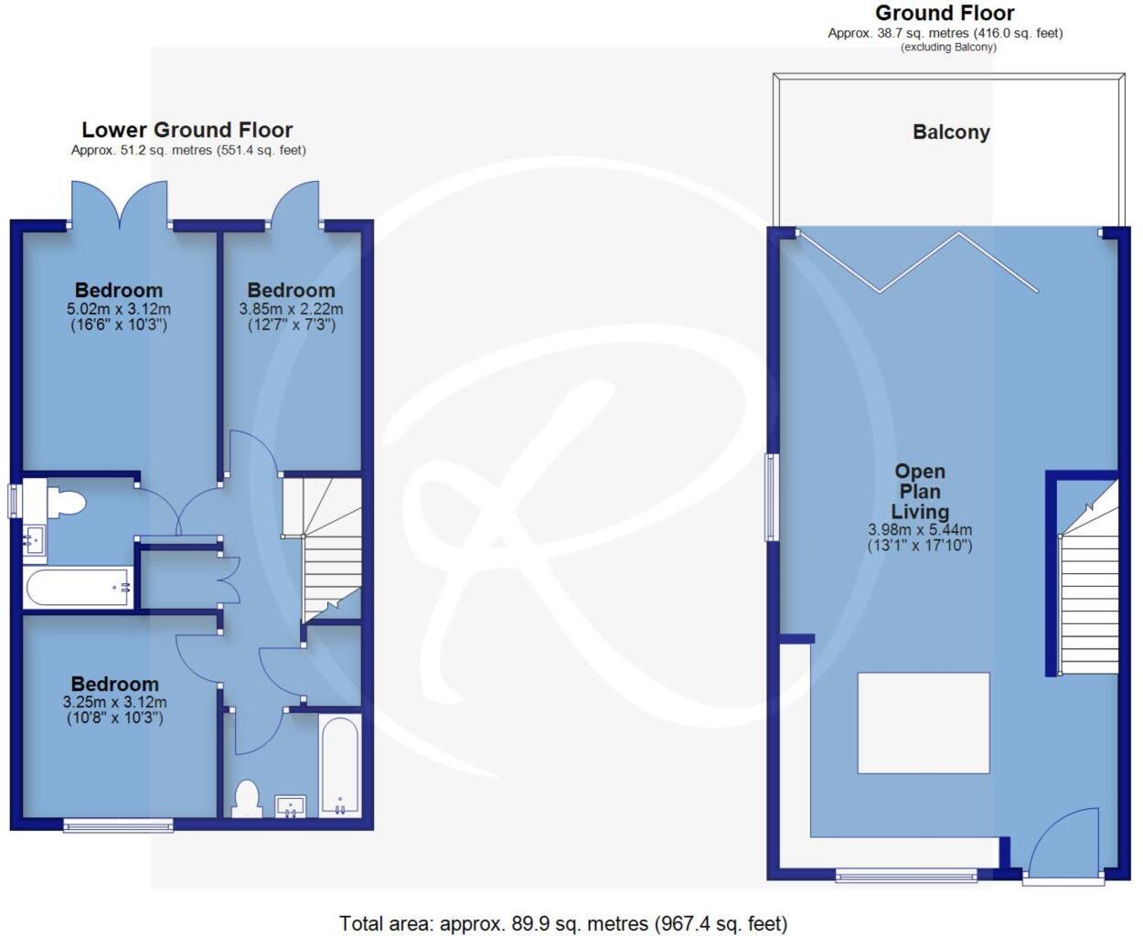 Atlantic Way, Westward Ho! floorplan