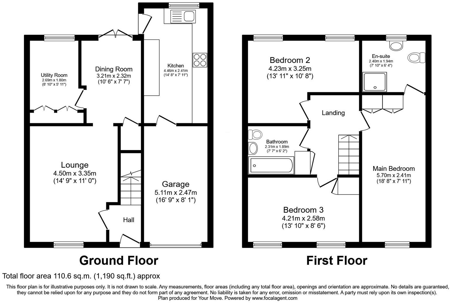 Canterbury Drive, Perton, Wolverhampton, Staffordshire, WV6 floorplan