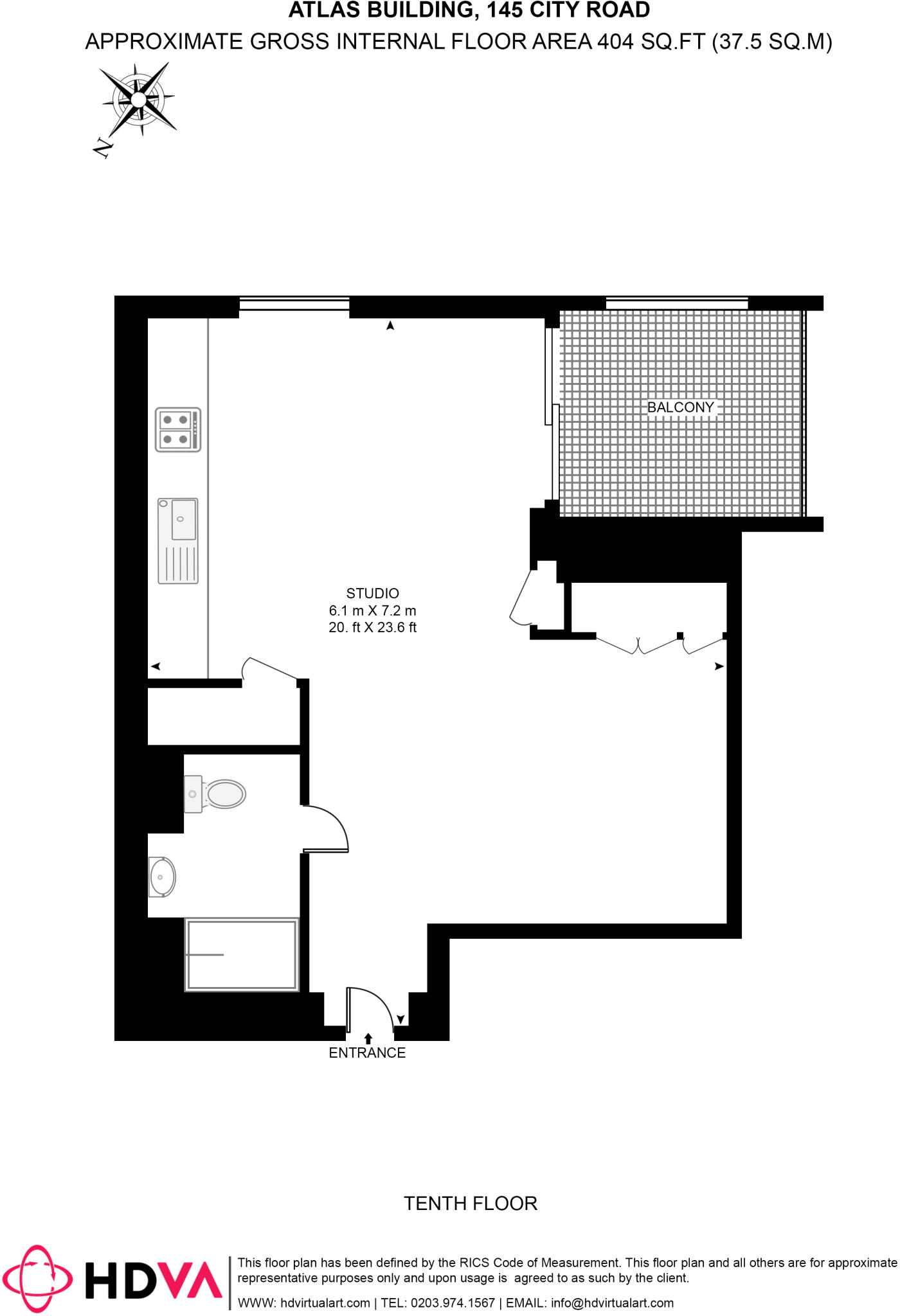 Atlas Building, London, EC1V floorplan