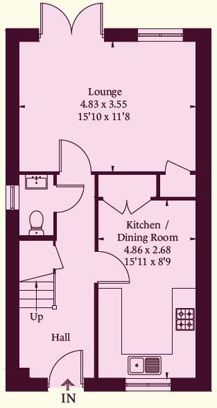 Weavers Grange, London Road, Bozeat, NN29 floorplan
