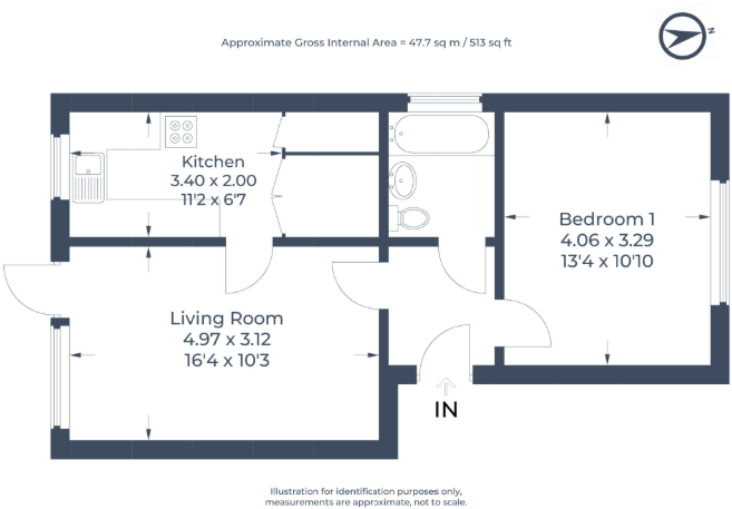 20 Kimpton Close, Hemel Hempstead, HP2 7PN floorplan