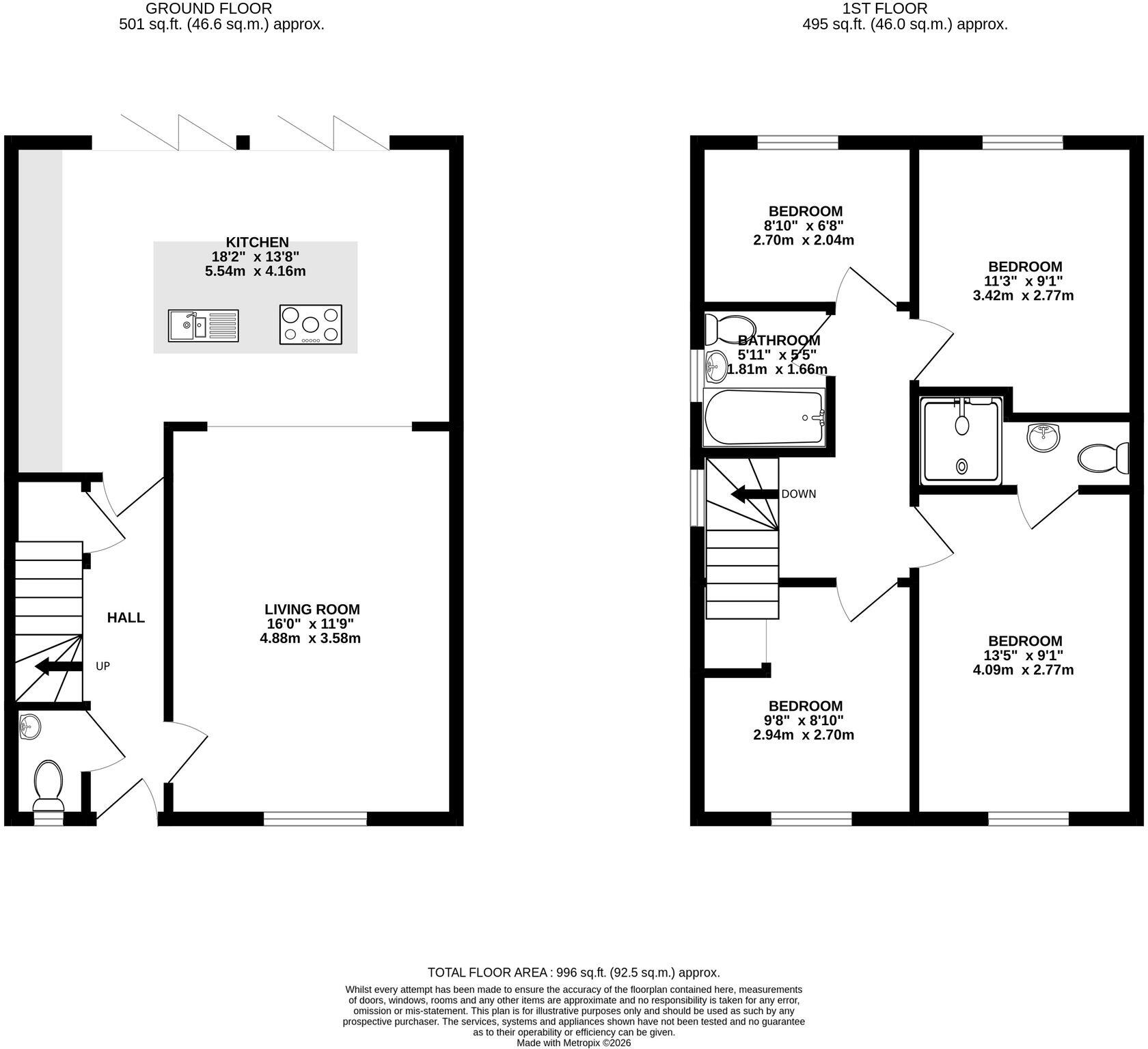 Squires Gate, Rogerstone, NP10 floorplan