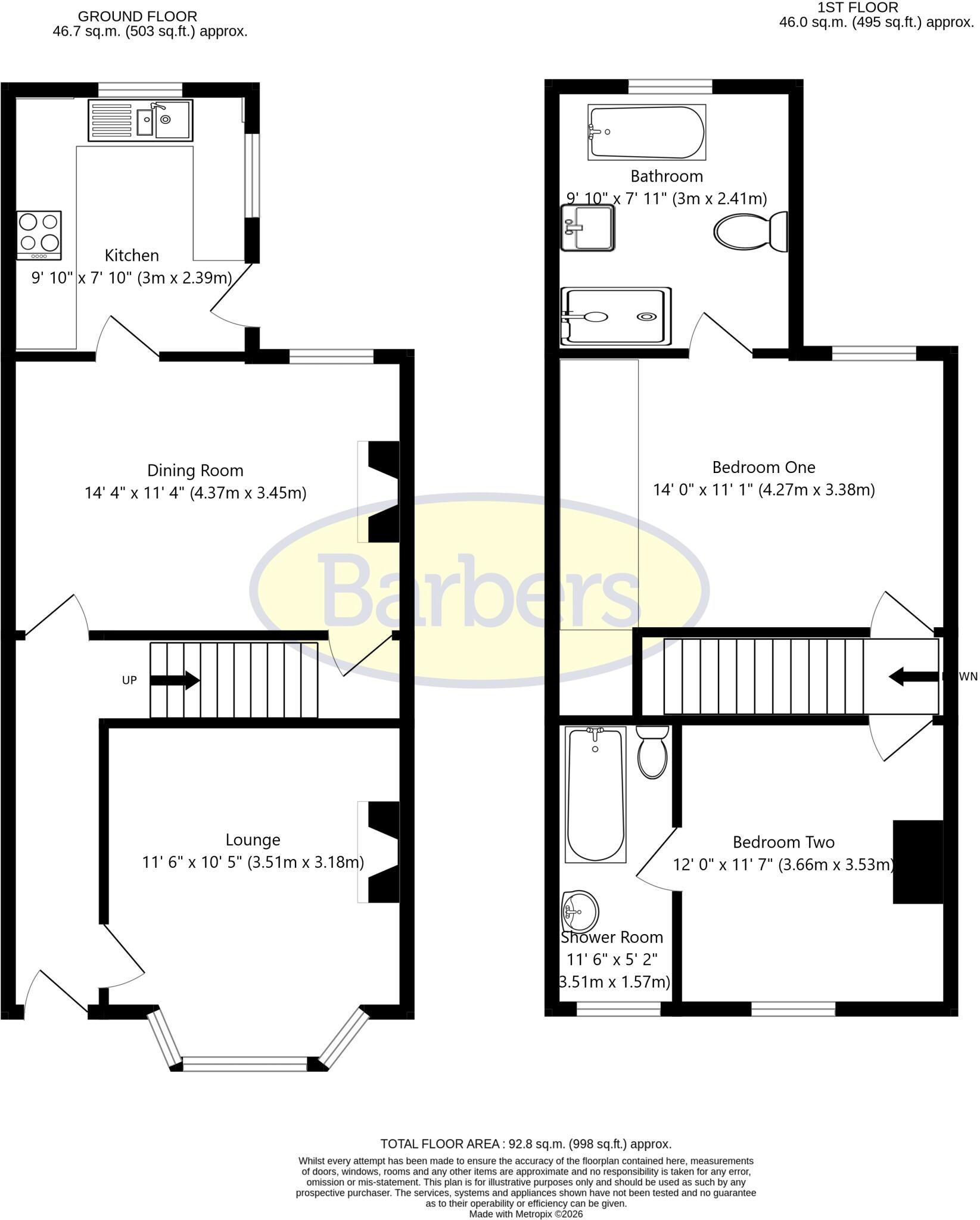 Longslow Road, Market Drayton floorplan
