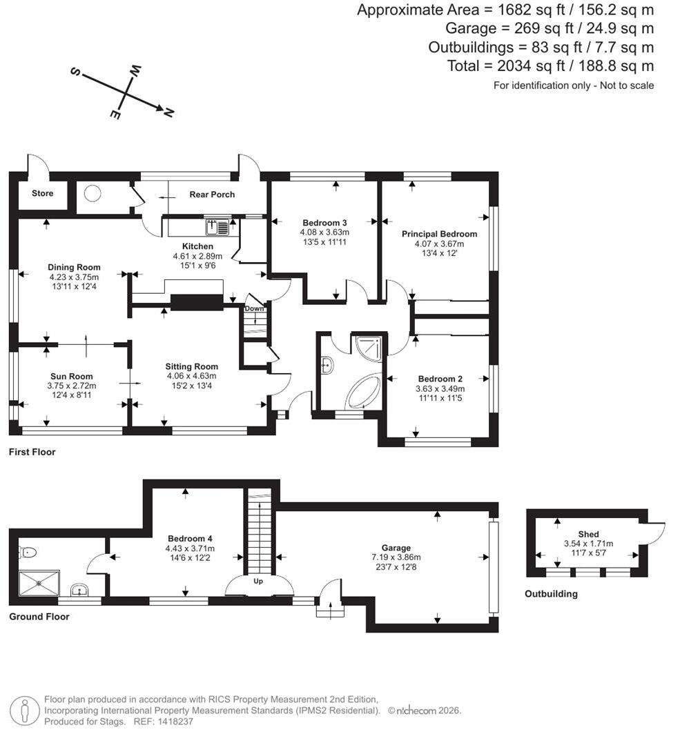 Battleton, Dulverton floorplan