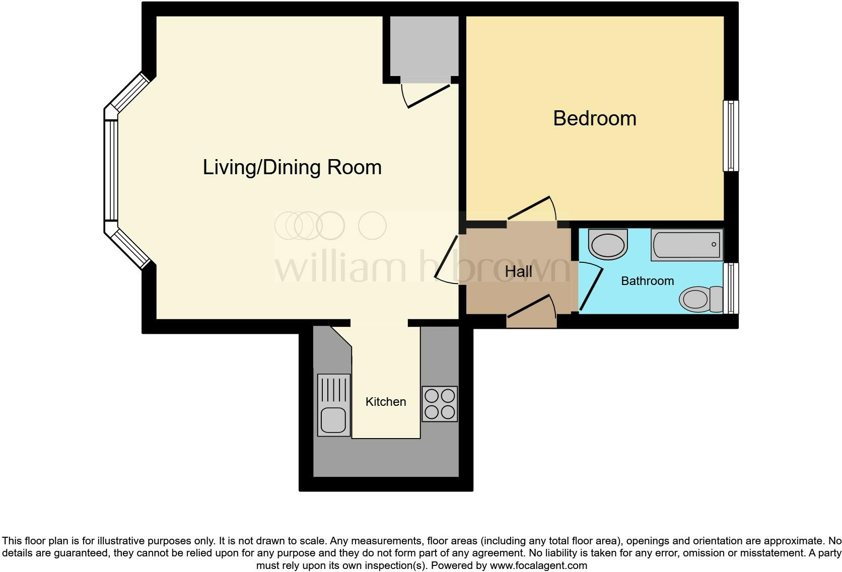 London Road, Attleborough floorplan