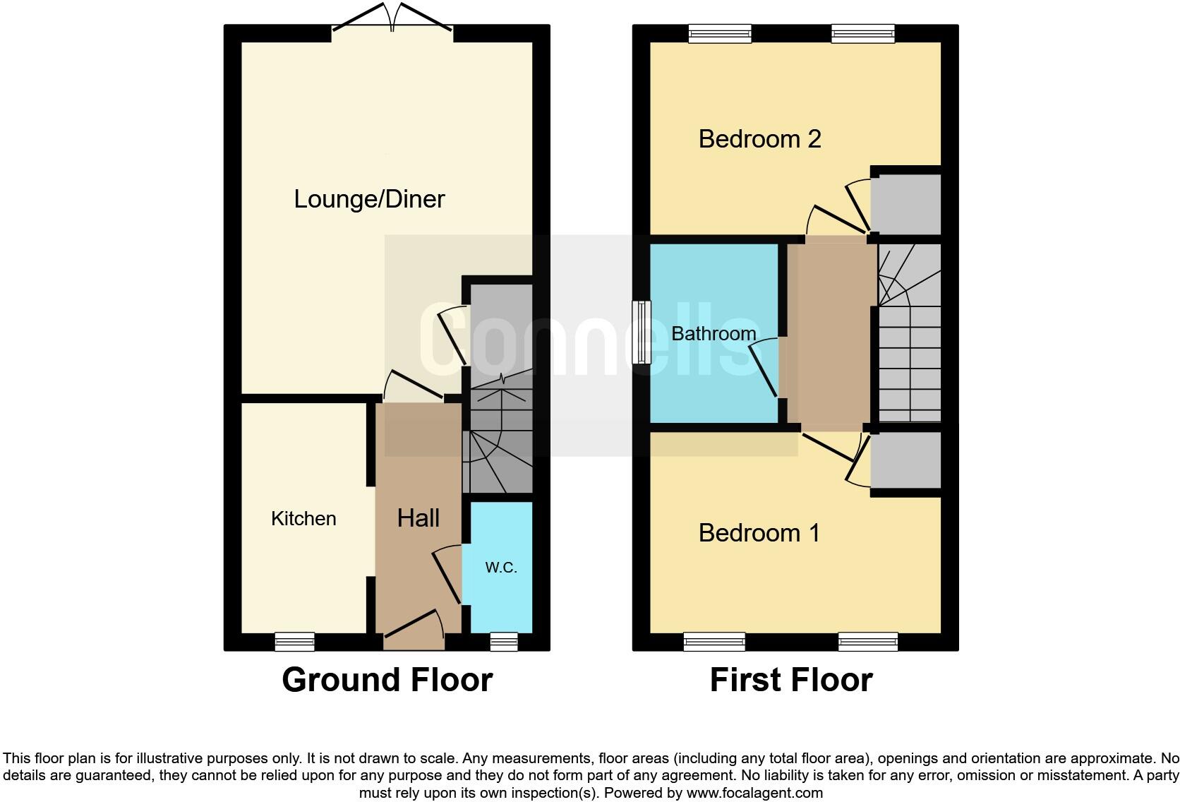 Gardeners Way, Southam floorplan
