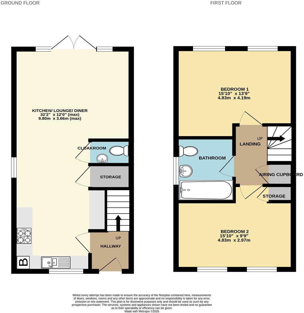 Old Market Road, Bridgwater floorplan