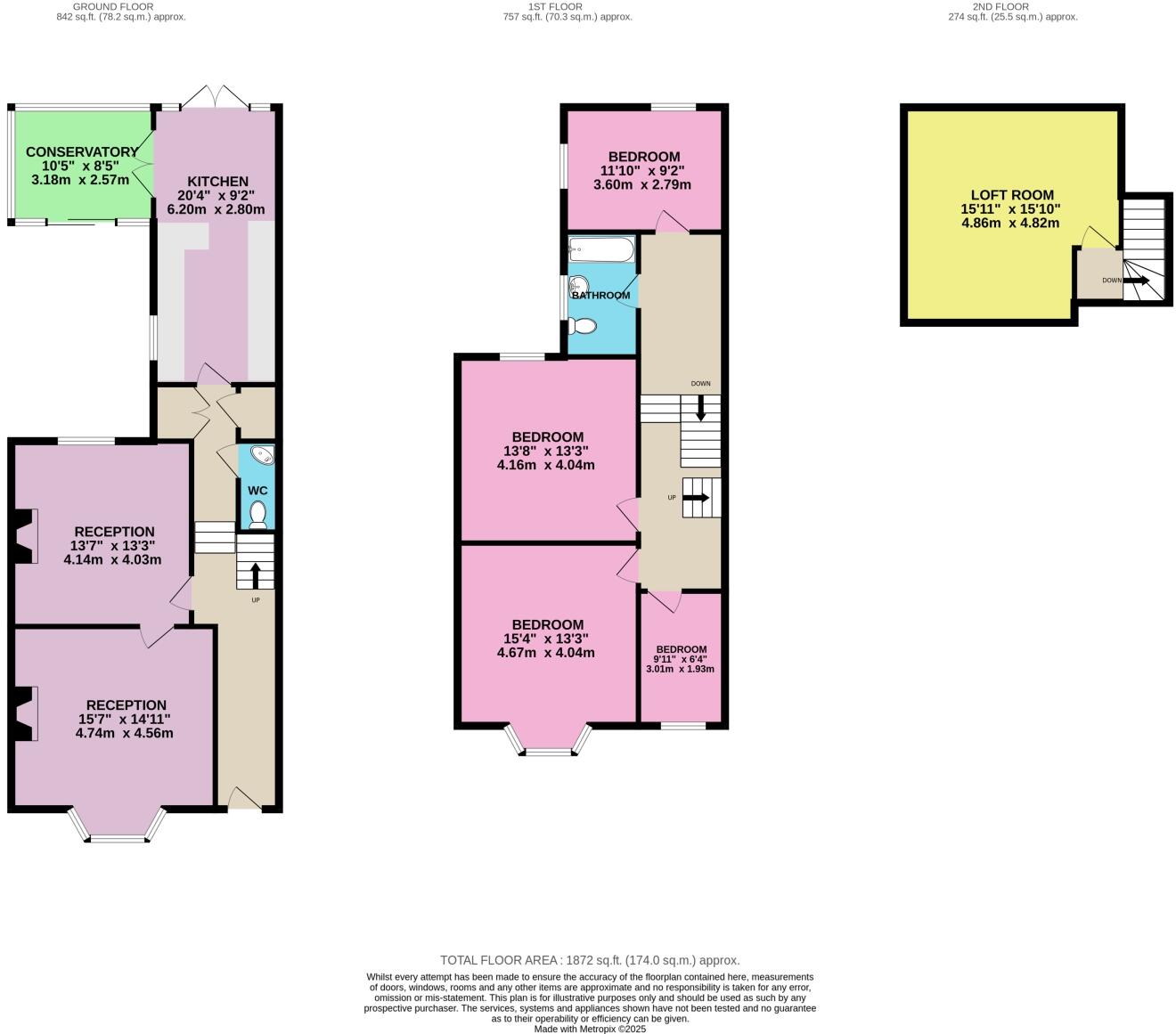 3 Western Terrace, East Boldon floorplan