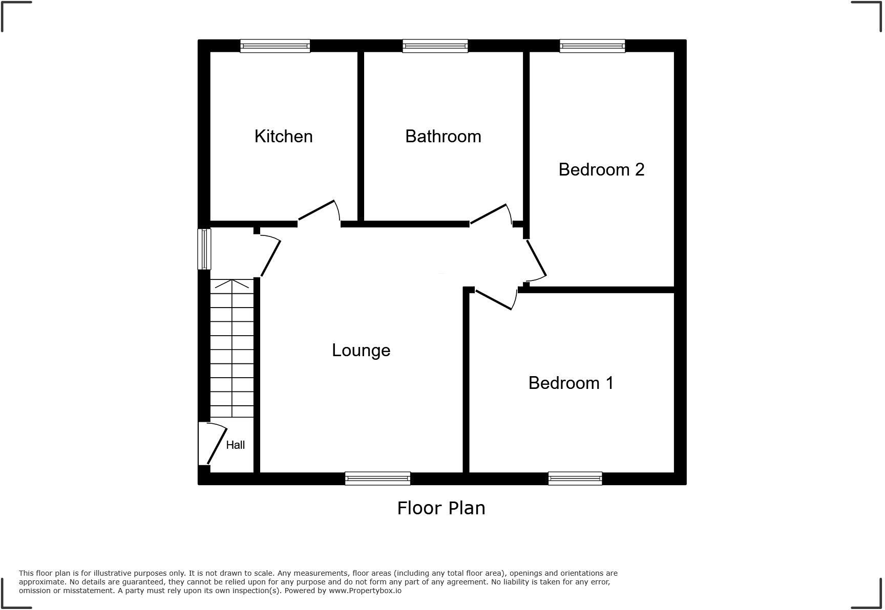 Huntingdon Drive, Cramlington floorplan