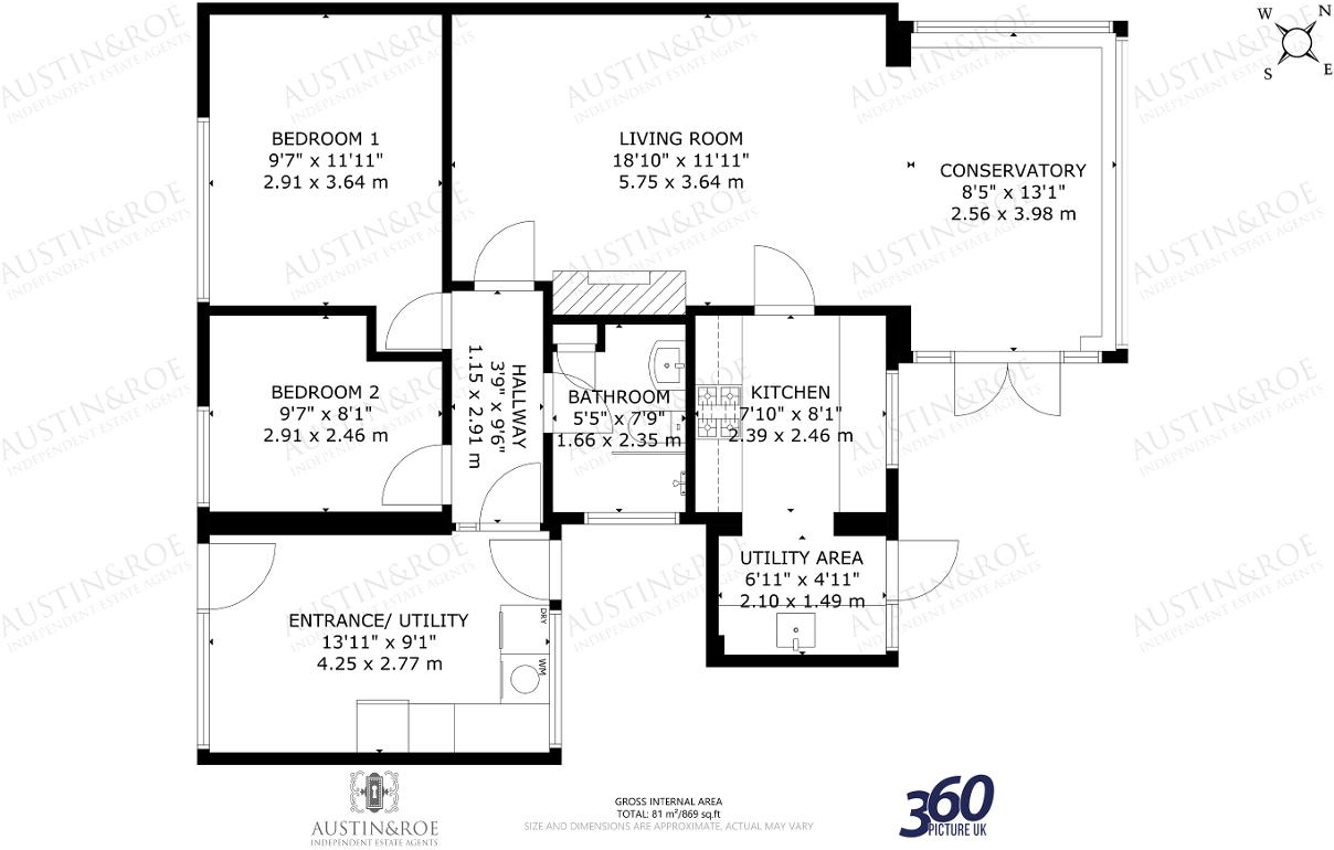 Fraser Close, Stone, Staffordshire, ST15 0LQ floorplan