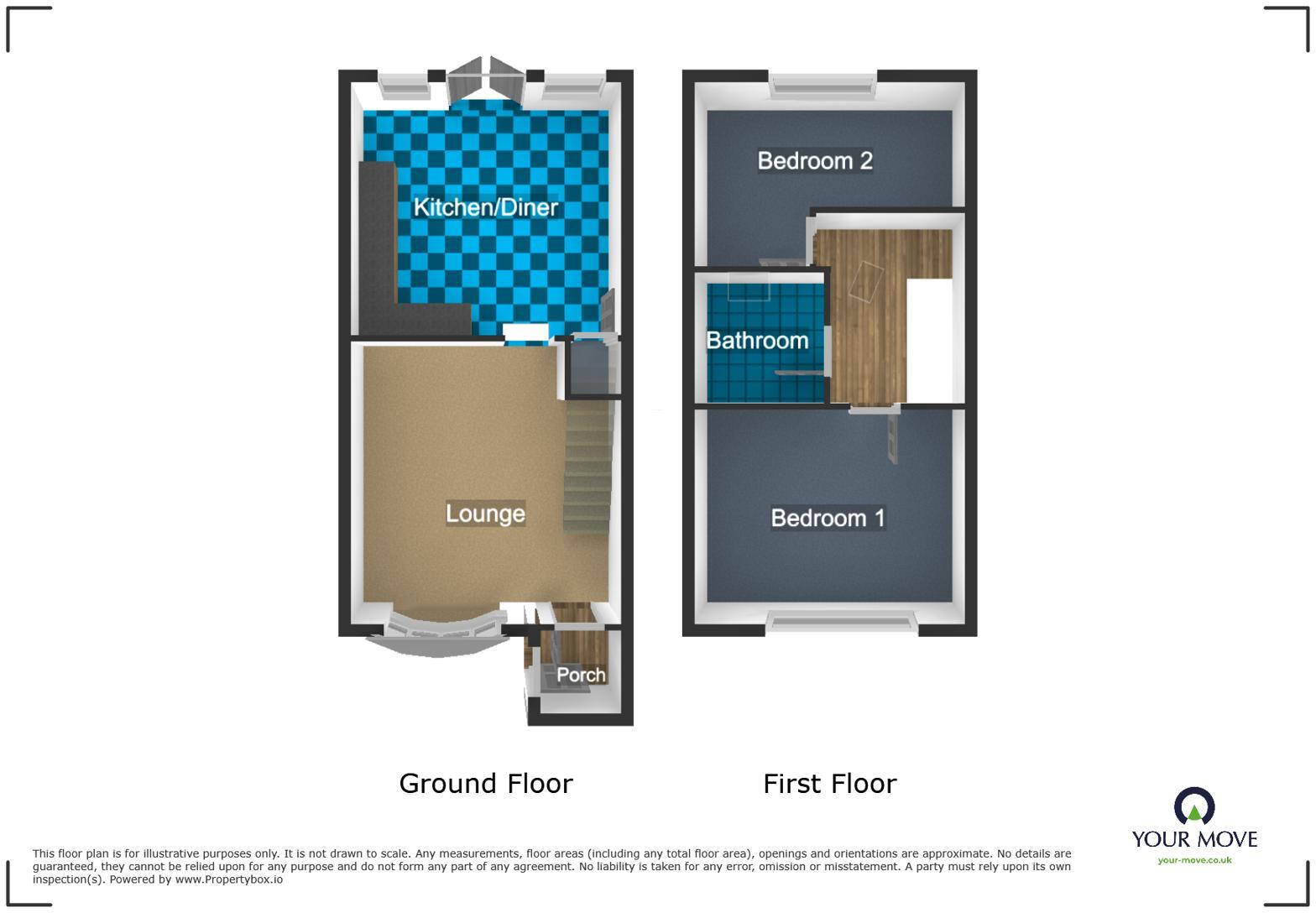Ardley Close, Dudley, West Midlands, DY2 floorplan