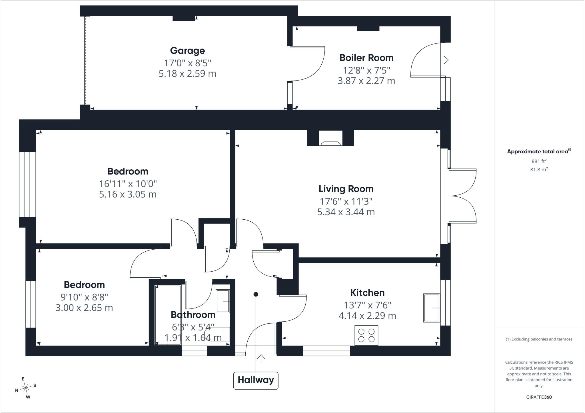 Hayes Walk, Elton, Peterborough, Cambridgeshire, PE8 floorplan