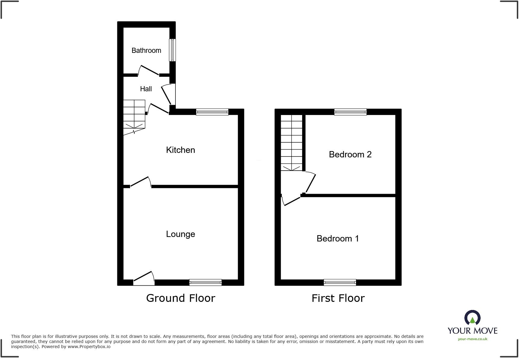 Harrington Road, Workington, Cumbria, CA14 floorplan