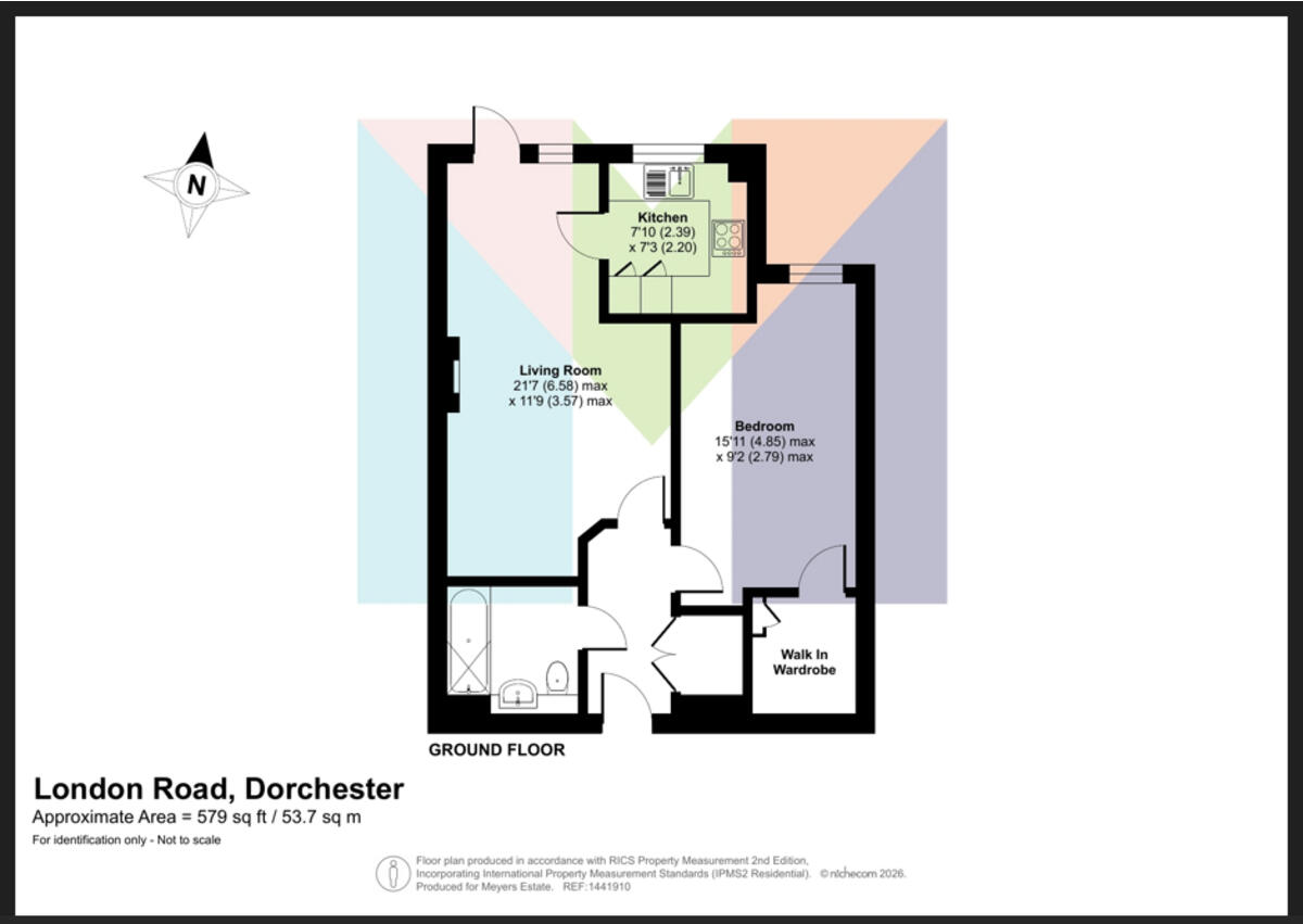 32 London Road, Dorchester, DT1 1 floorplan