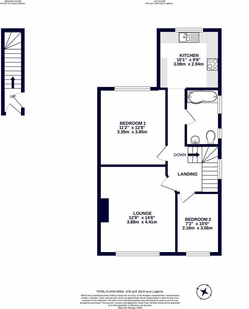 Imperial Close, Harrow, HA2 floorplan