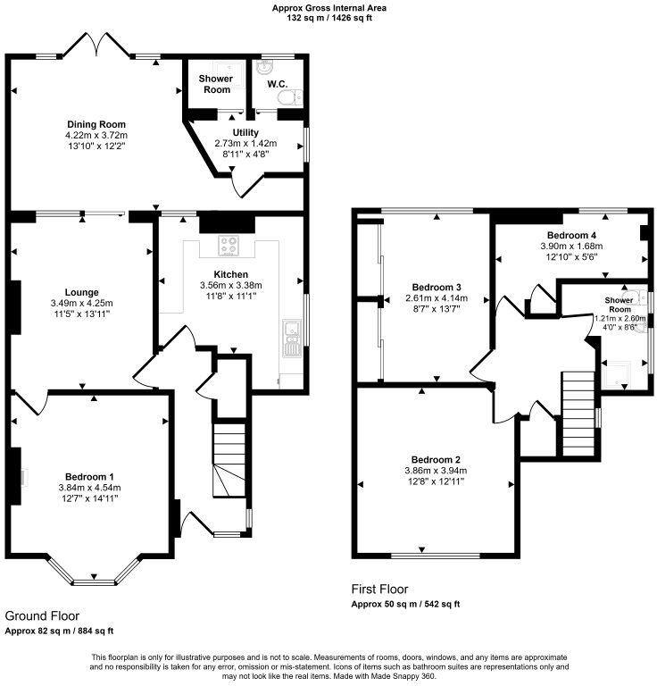 113 Watford Road, Wembley, Middlesex, HA0 3EZ floorplan