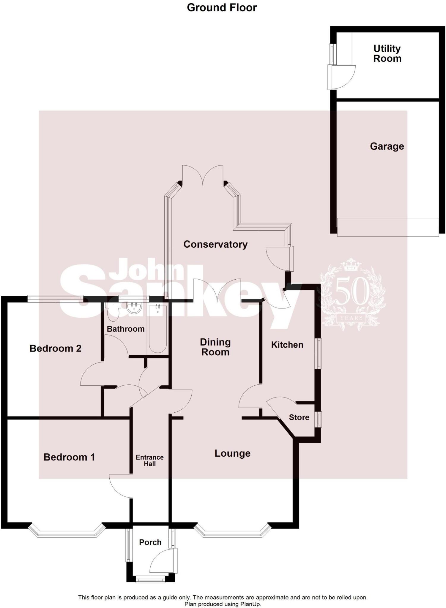 Rufford Road, Edwinstowe, NG21 floorplan