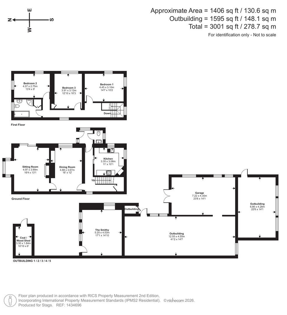 Hookway, Crediton floorplan