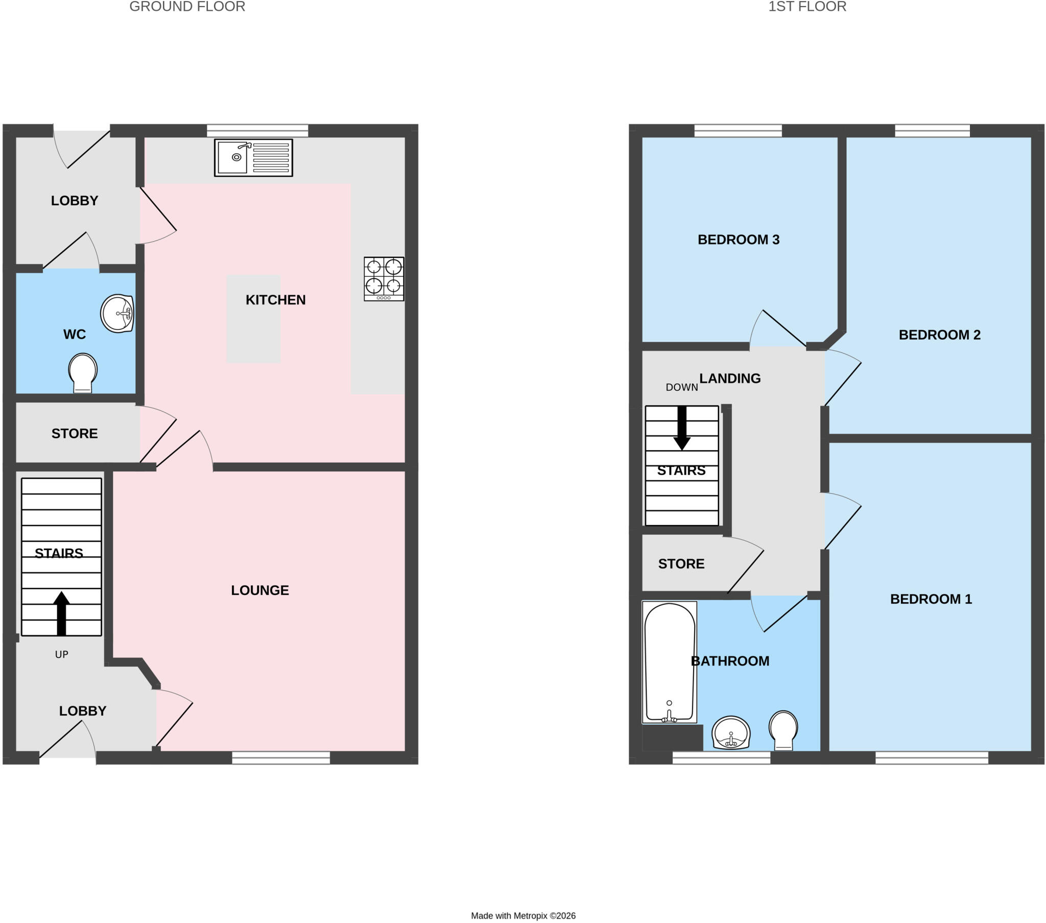 Farringdon Close, Priorslee, Telford, Shropshire, TF2 floorplan