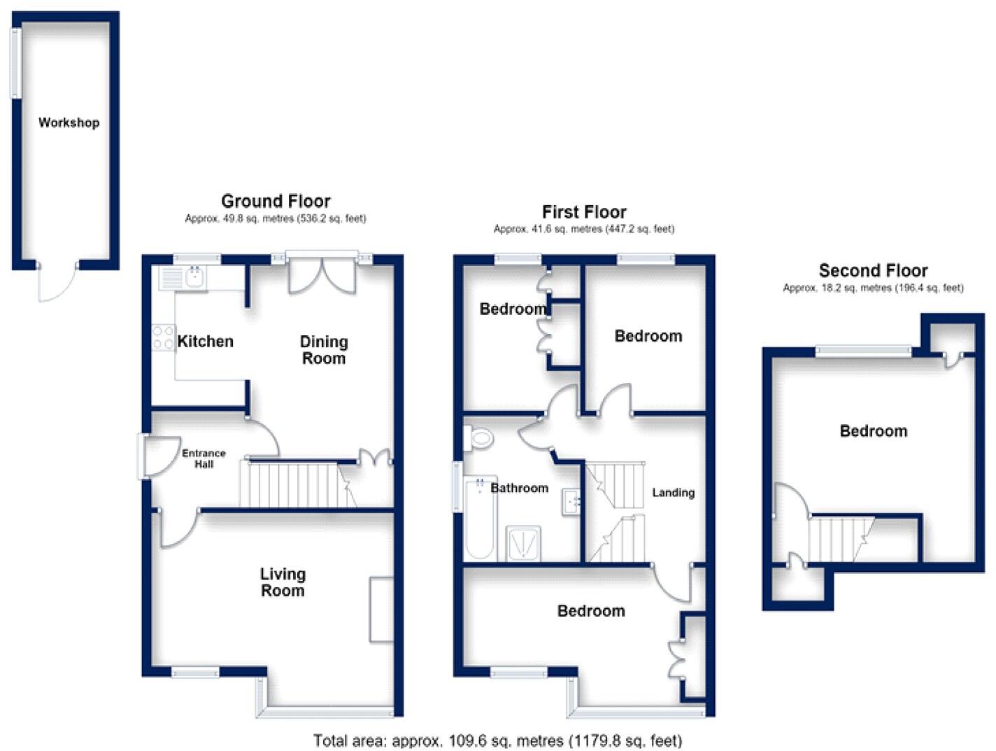 Hill Road, Rochester, Kent, ME1 floorplan