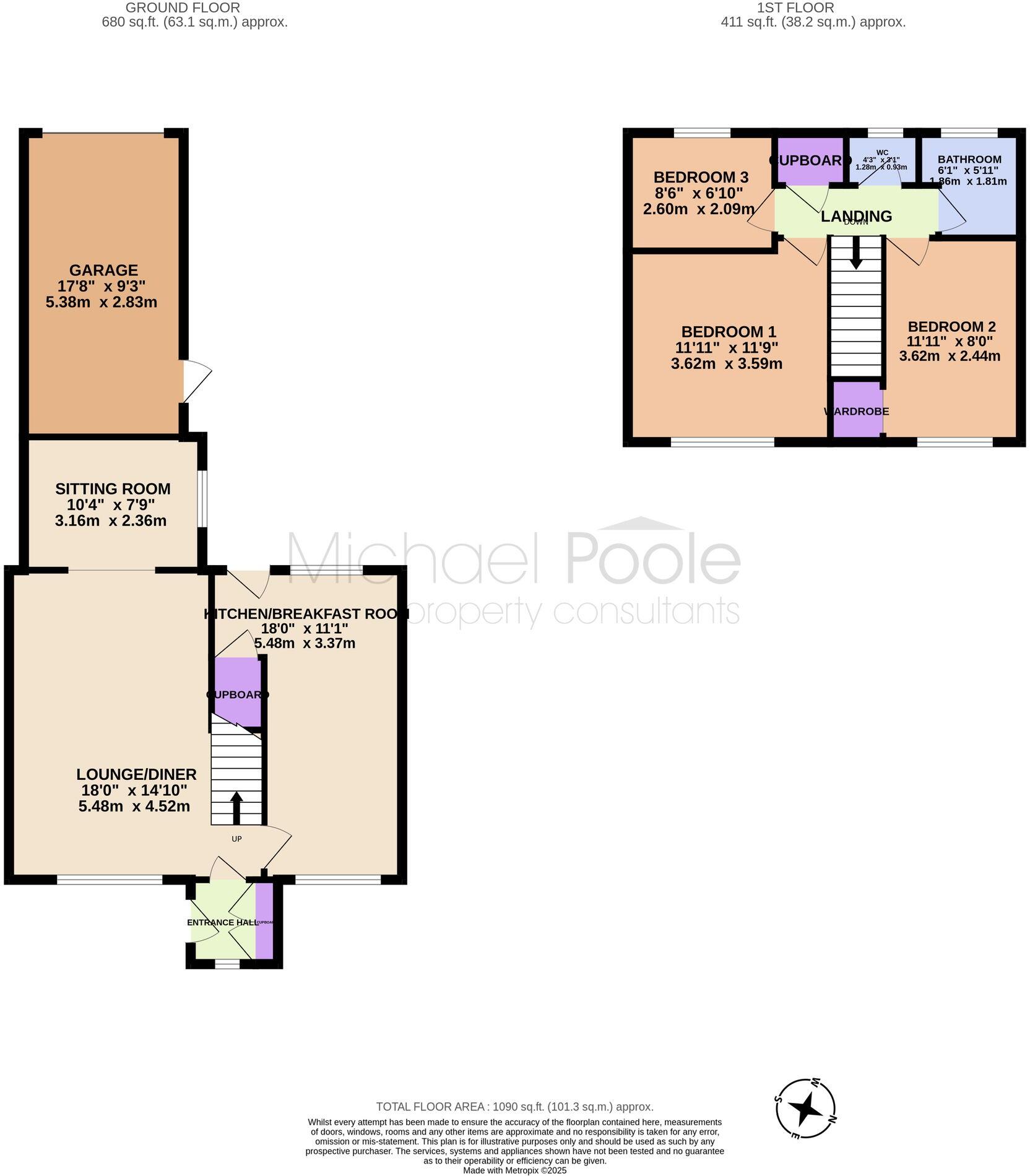 Quebec Grove, Billingham, TS23 floorplan