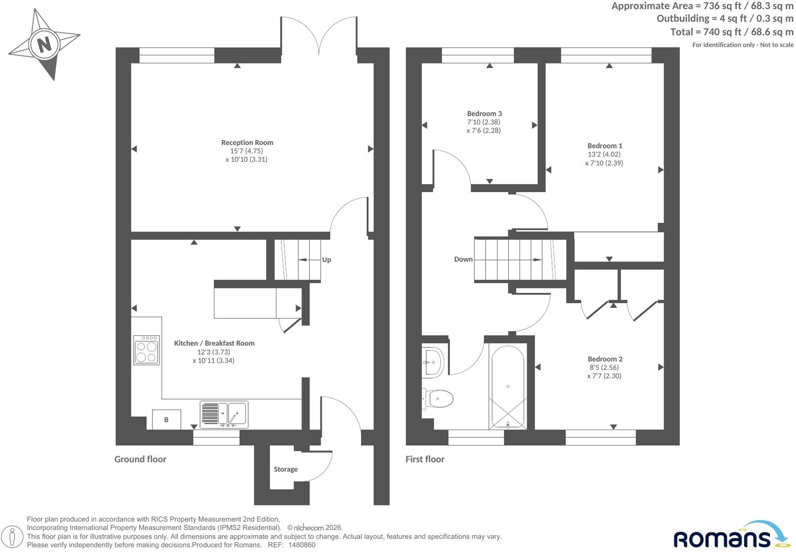 Batcombe Mead, Bracknell, Berkshire floorplan