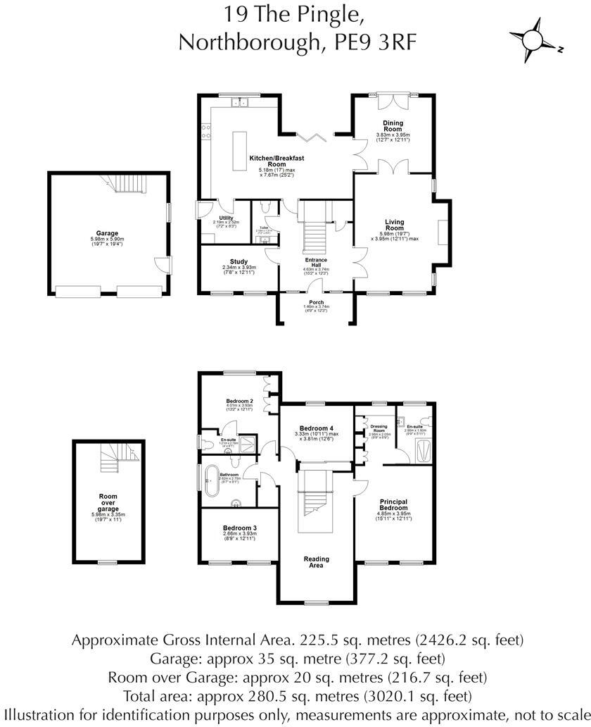The Pingle, Northborough, Peterborough floorplan
