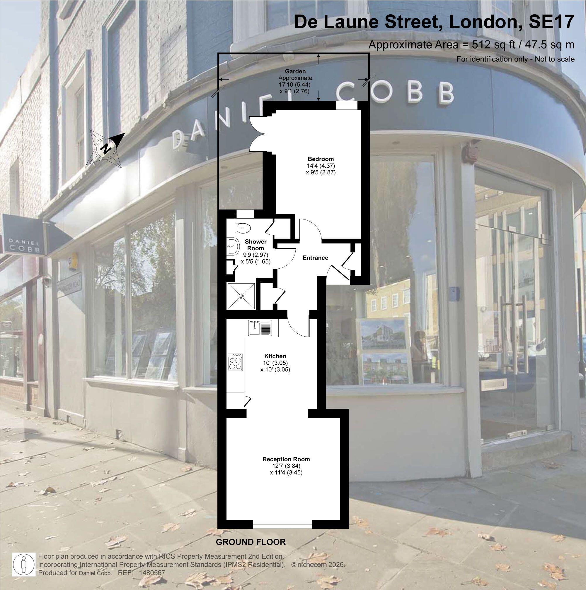De Laune Street, London, SE17 floorplan