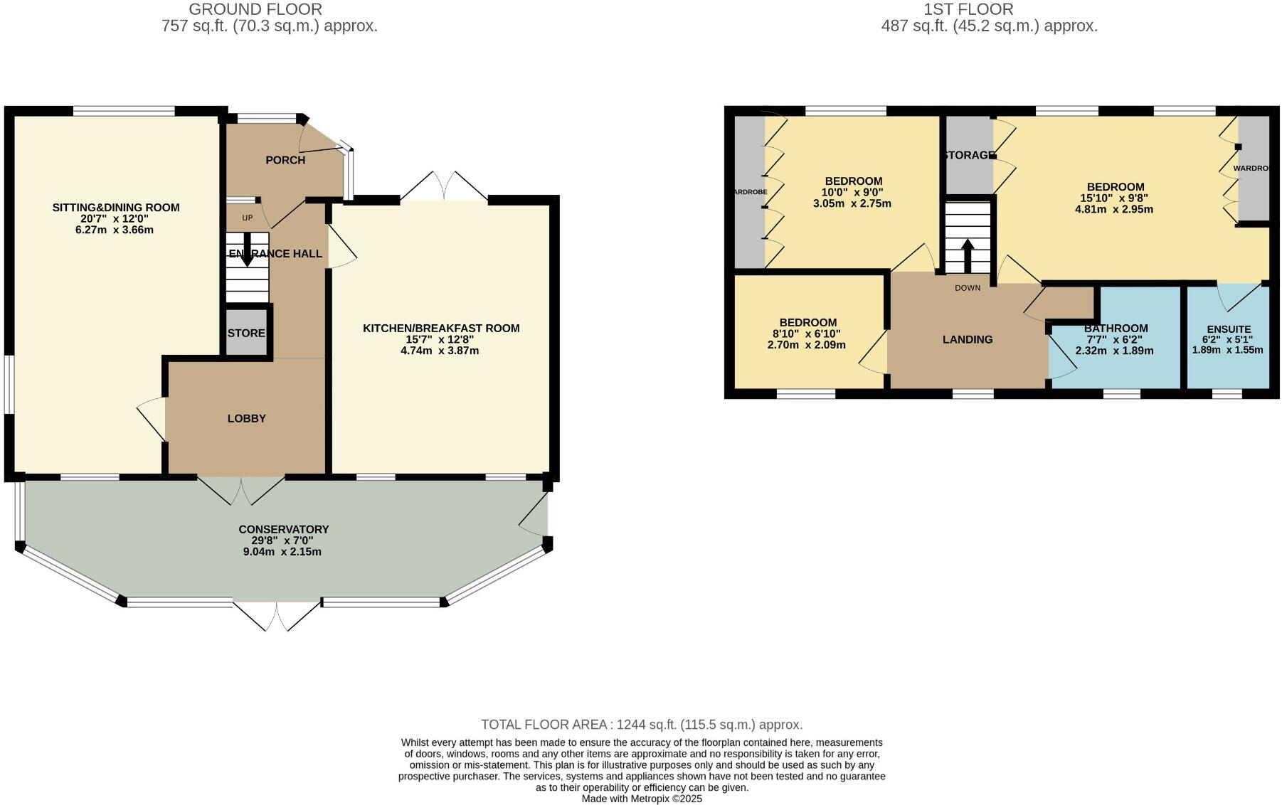 Starth Lane, Tansley, DE4 floorplan