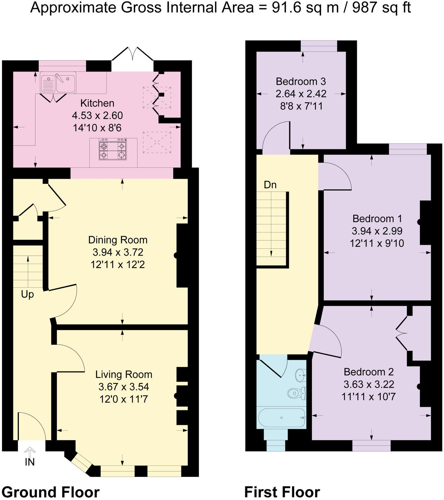 Delamere Road, Manchester, M19 3NZ floorplan