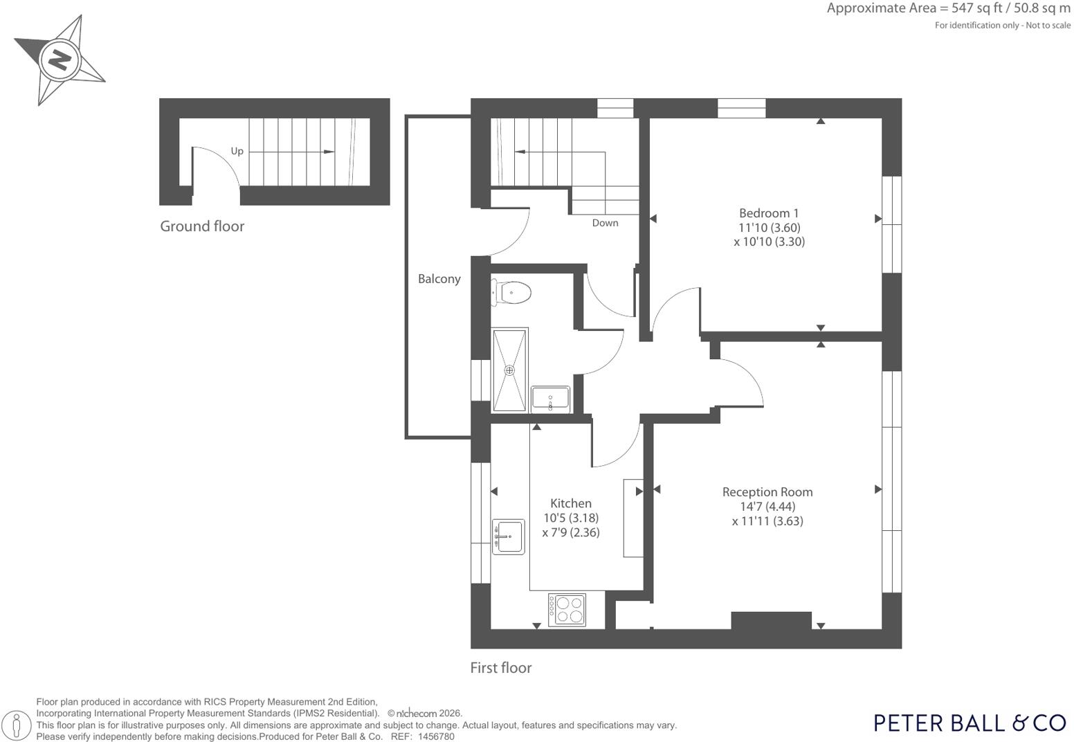 Queens Road, Tewkesbury, Gloucestershire floorplan