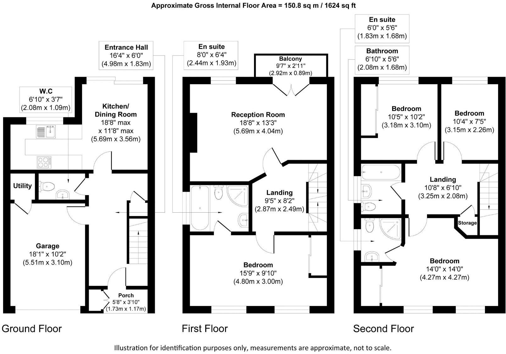2, Minerva Crescent, Gunwharf Quays floorplan