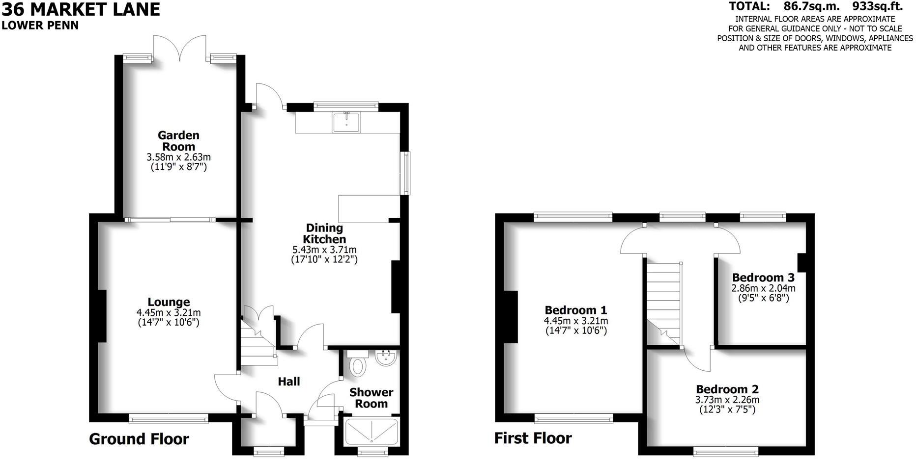 Market Lane, Lower Penn, Wolverhampton floorplan