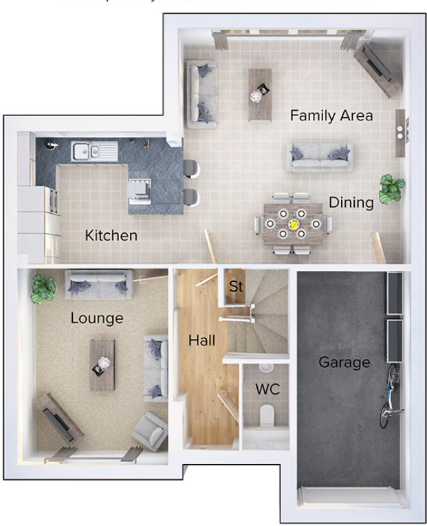 The Tatton, Bancroft View, Long Ing Lane, Barnoldswick, BB18 6BJ floorplan