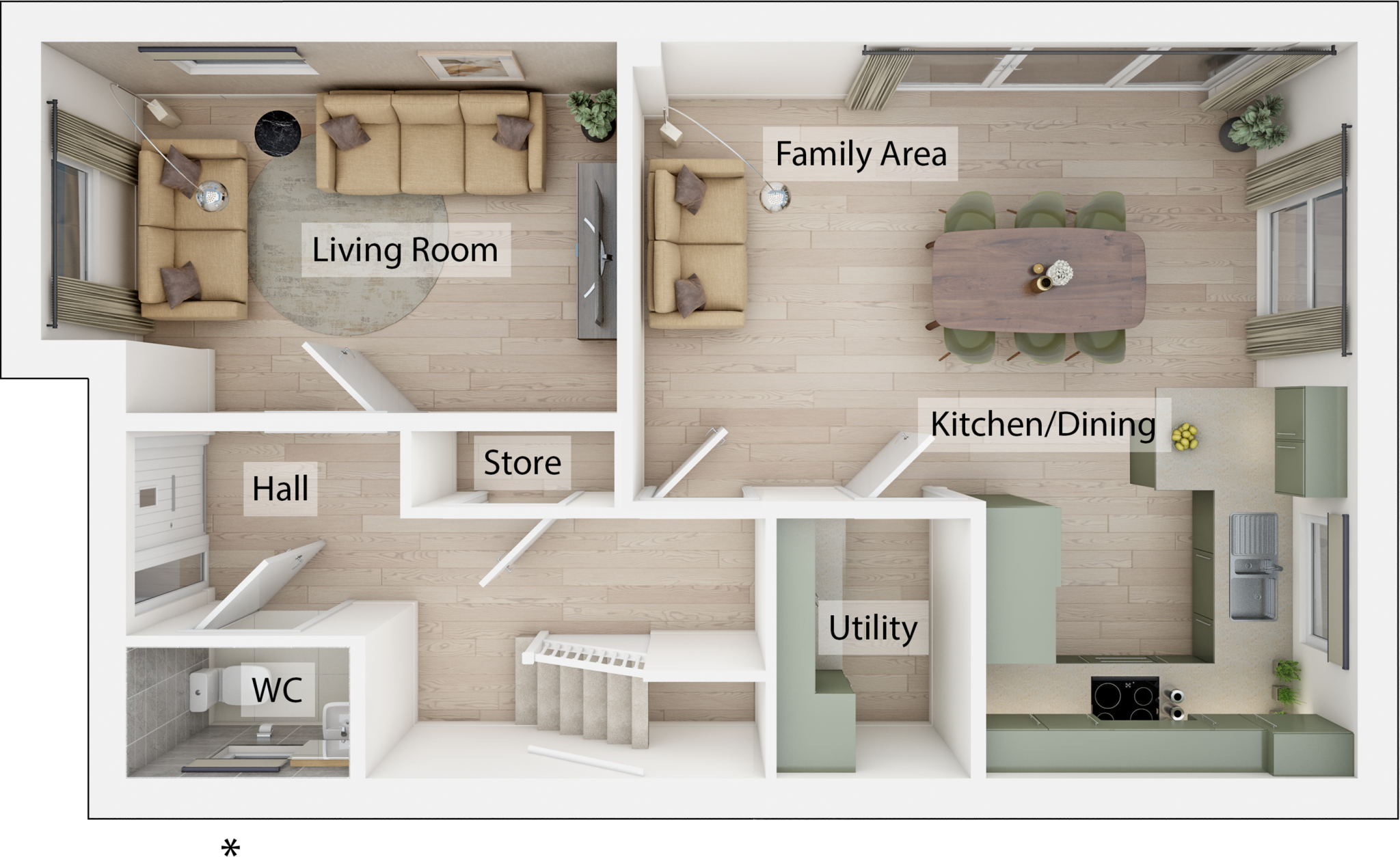 The Broyle,
Ringmer,
BN85NP floorplan
