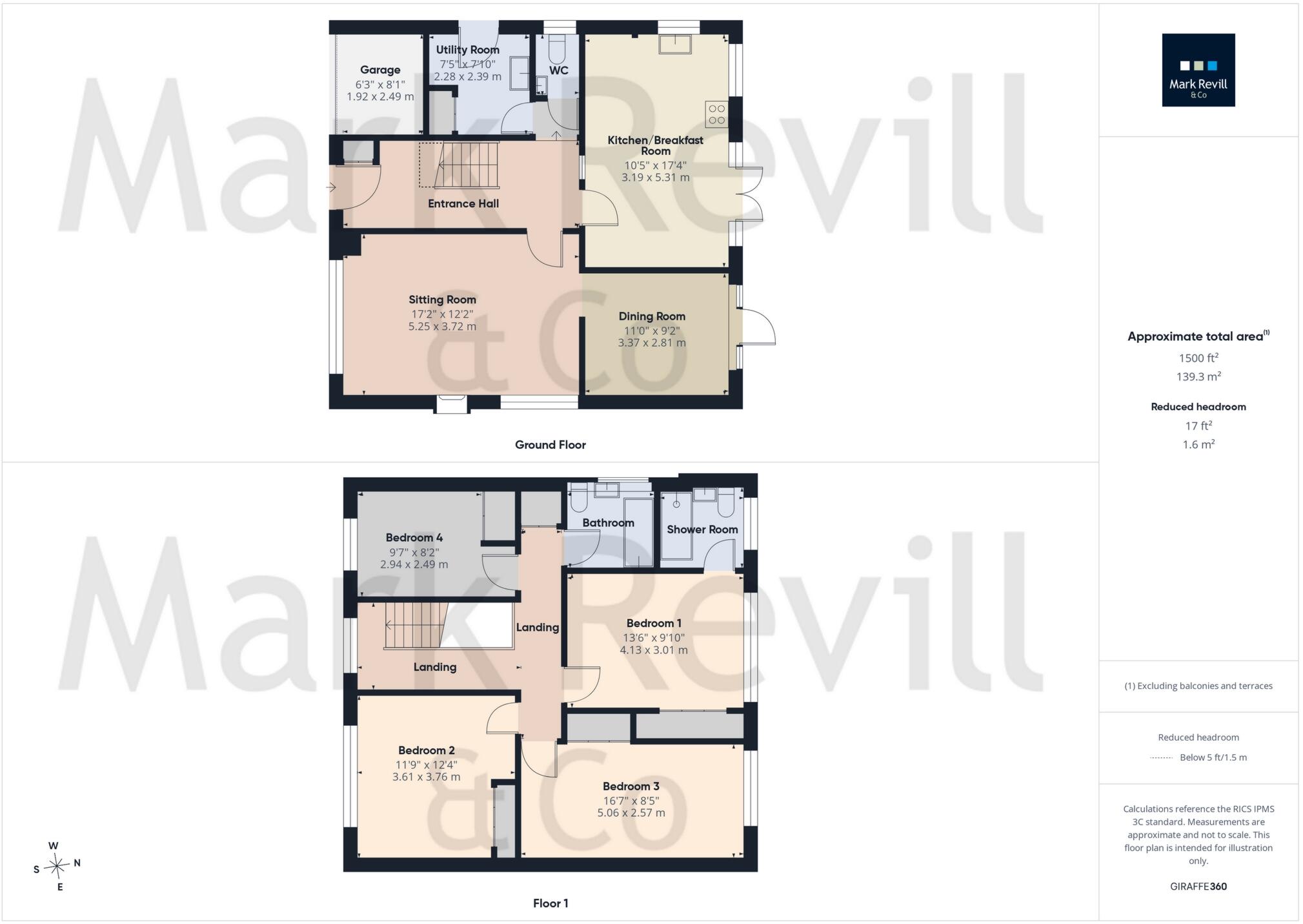 Woodhall Close, Cuckfield, RH17 floorplan
