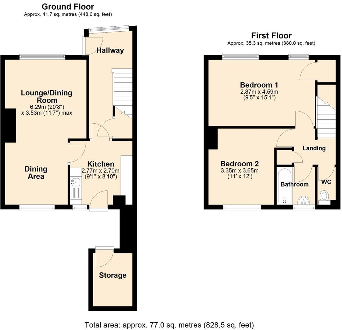 Norfolk Street, Hull floorplan