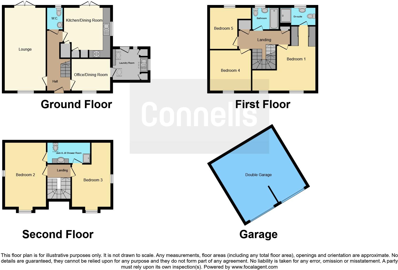 Bramble Close, Barleythorpe, Oakham floorplan