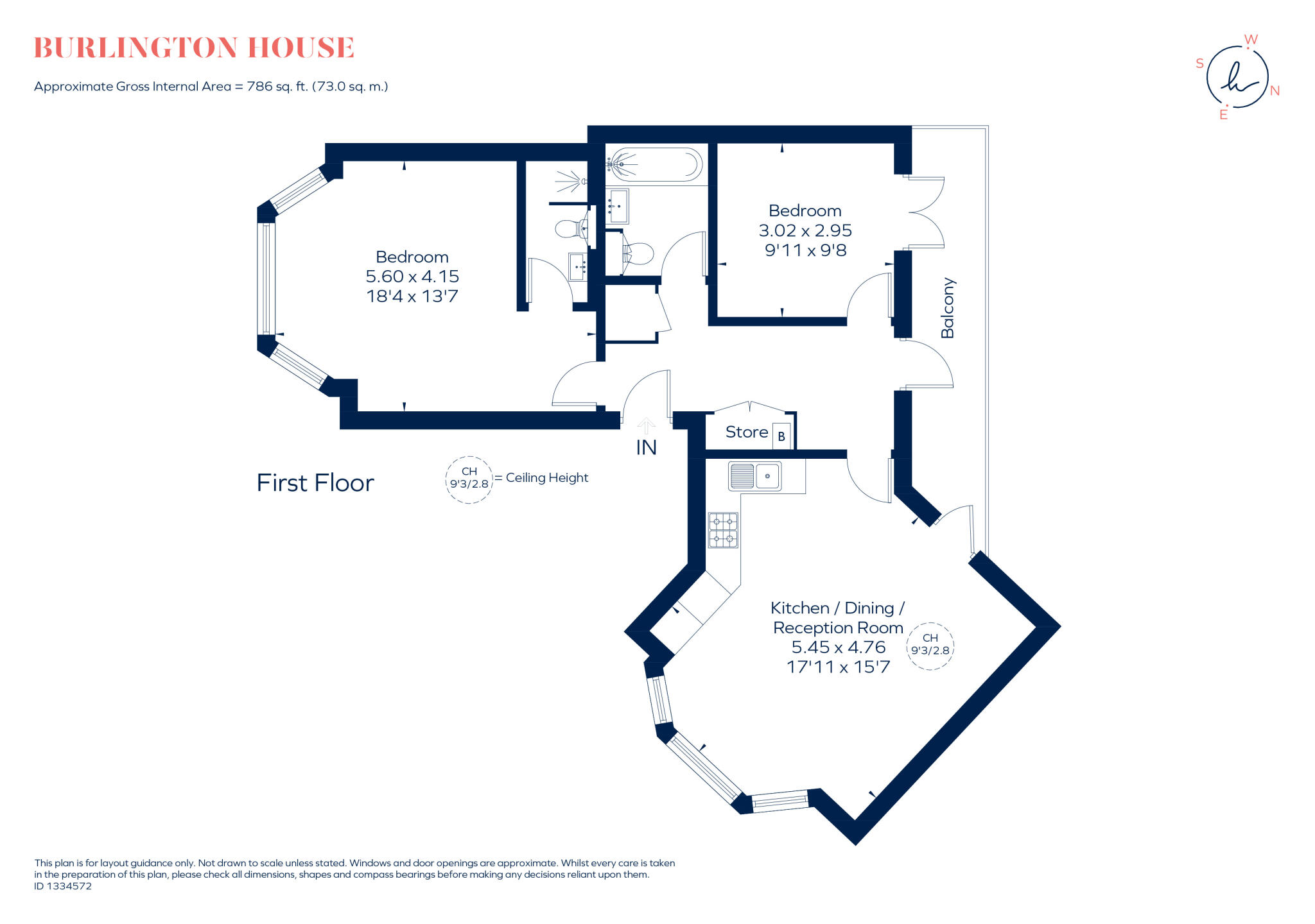 32B The Mall, Ealing, W5 floorplan