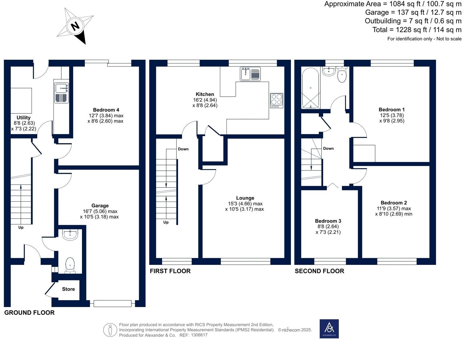 Beale Street, Dunstable, Bedfordshire floorplan