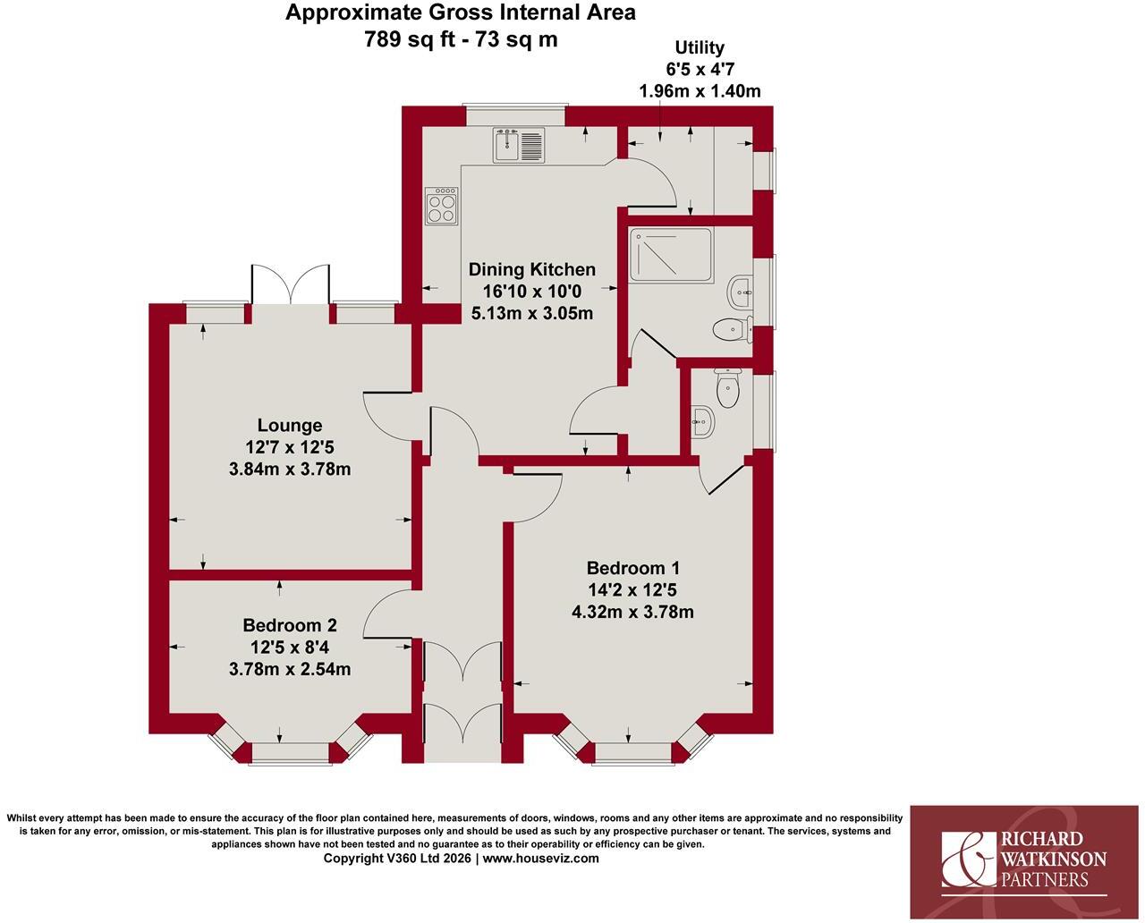 New Road, Radcliffe-On-Trent, Nottingham floorplan