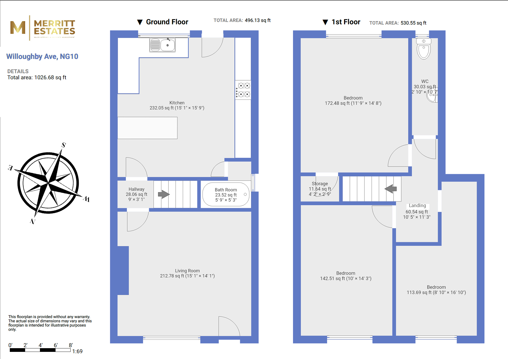 Willoughby Avenue, Long Eaton floorplan