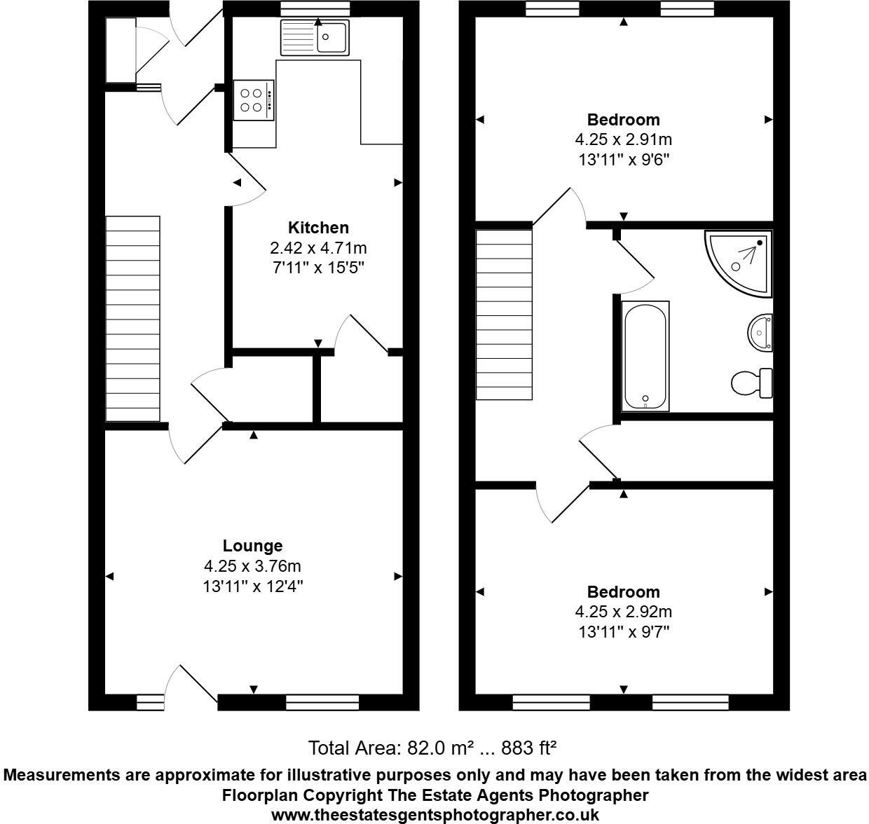 Hitchin Close, Romford, Essex, RM3 floorplan