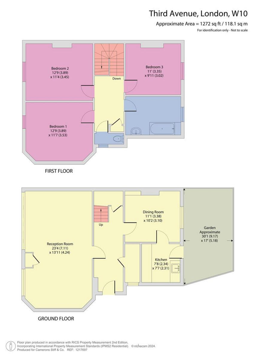 Third Avenue, London, W10 floorplan